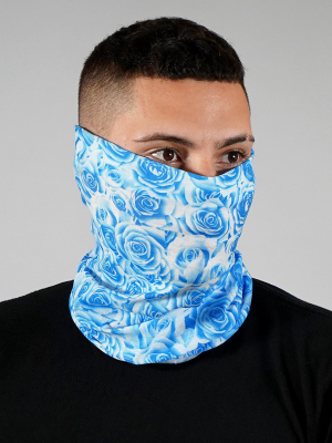 Ice Roses Neck Gaiter