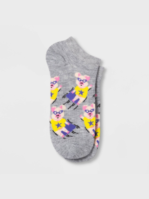 Women's Super Pig Low Cut Socks - Xhilaration™ Heather Gray 4-10