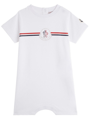 Moncler Enfant Logo Print Shorties
