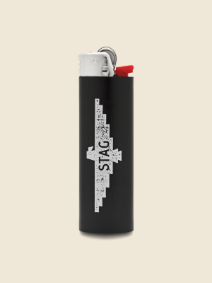 Thunderbird Bic Lighter - Black