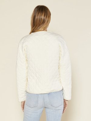 Honeycomb Quilted Jacket - Final Sale