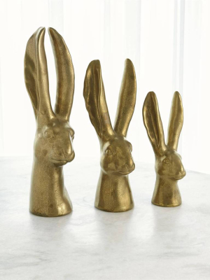 Rabbit, Reactive Matte Gold