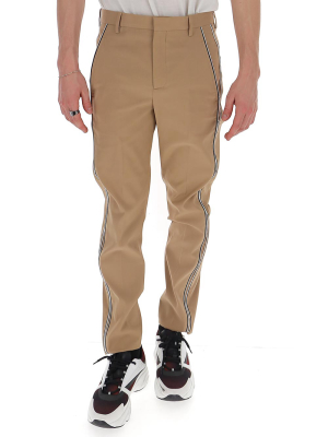 Neil Barrett Side Stripe Chino Trousers