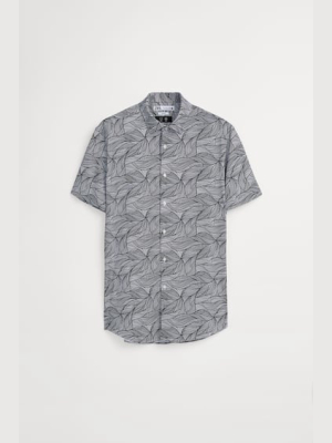 Printed Stretch Shirt