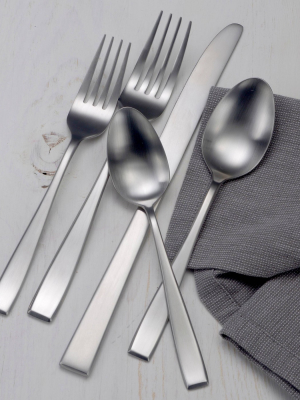 Studio Cuisine 62pc Stainless Steel Satin Delancy Silverware Set