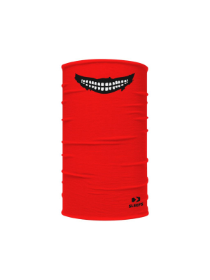 Smile Red Kids Neck Gaiter