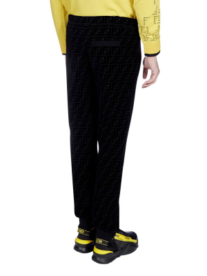 Fendi Logo Piqué Trousers