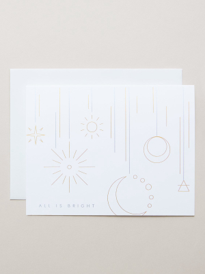 Full Of Light Holiday Greeting Card