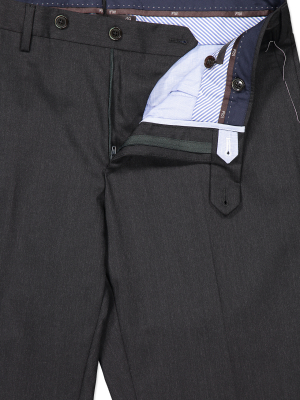 Wool Trouser Dark Charcoal