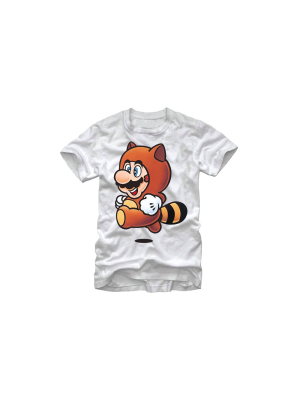 Men's Nintendo Mario Tanooki Suit T-shirt