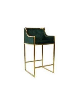 Camden Barstool In Emerald