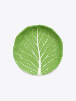 Lettuce Ware Canapé Plate, Set Of 4