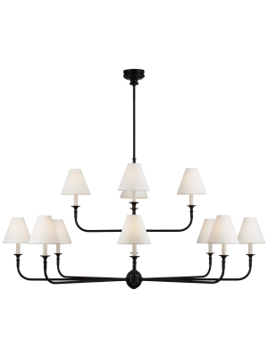 Piaf Grande Two-tier Chandelier