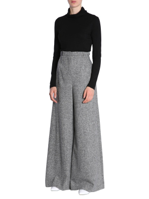 Lanvin High-rise Wide Leg Pants