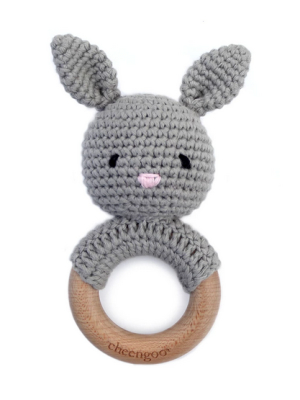 Cheengoo Bunny Teething Rattle