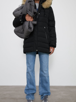 Water Repellent Puffer Coat