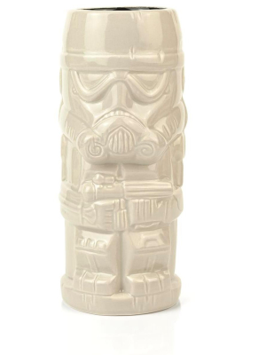 Beeline Creative Geeki Tikis Star Wars Storm Trooper | Ceramic Tiki Style Mug | Holds 15 Ounces