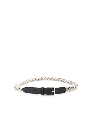 Alexander Mcqueen Chain Buckle Belt