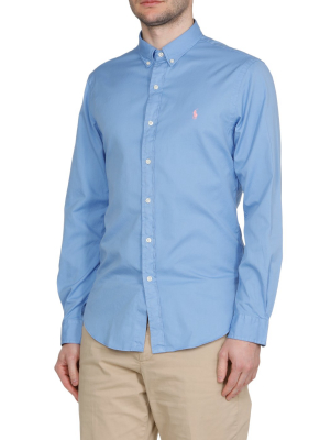 Polo Ralph Lauren Logo Embroidered Oxford Shirt