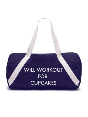 Will Workout For Cupcakes [gym Bag]