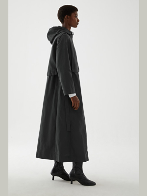 Raincoat With Detachable Hood