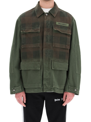 Palm Angels Buffalo Military Jacket