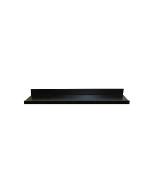 Picture Ledge Decorative Wall Shelf - Black