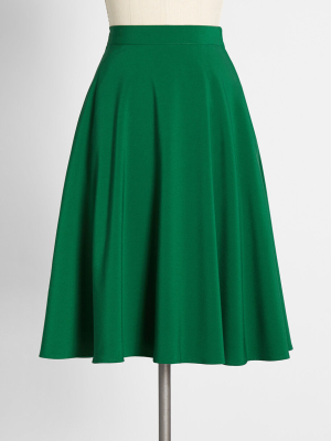 Just This Sway A-line Skirt