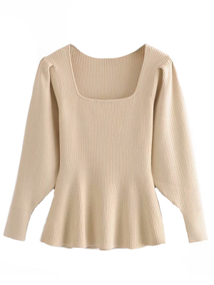 'gabriela' Square Neck Top (2 Colors)