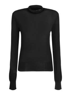 Dolce & Gabbana Turtleneck Fitted Jumper