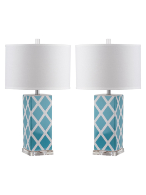 Pachio Table Lamp (set Of 2) - Safavieh