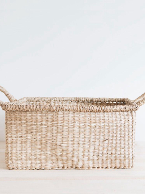 Handwoven Seagrass Everything Basket