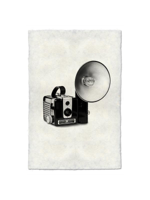 Vintage Camera Print "brownie Hawkeye"