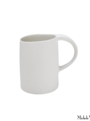 Matte Porcelain Mug White Set Of 4
