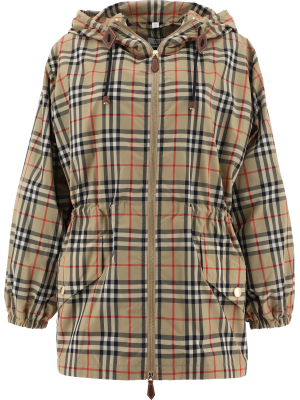 Burberry Vintage Check Hooded Jacket