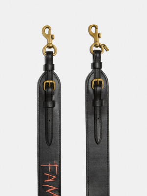 Coach X Jean-michel Basquiat Strap