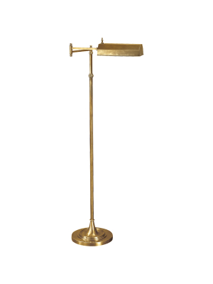 Dorchester Swing Arm Pharmacy Floor Lamp In Various Colors