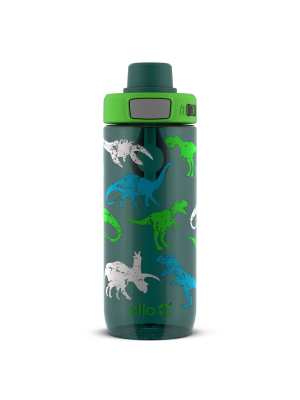 Ello 20oz Plastic Kids Tritan Flip Water Bottle