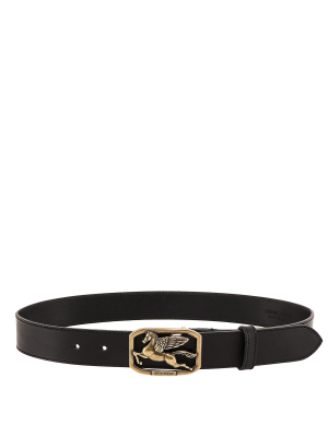 Etro Pegasus Buckle Belt