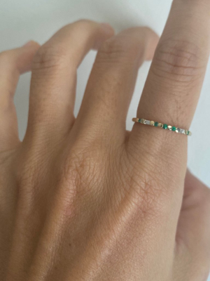 Emerald Etude Ring