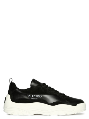 Valentino Garavani Logo Print Chunky Sole Sneakers