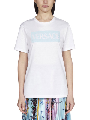 Versace Logo Printed T-shirt