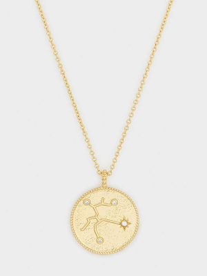 Astrology Coin Necklace (sagittarius)