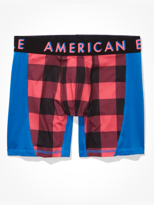 Aeo Plaid 6" Flex Boxer Brief