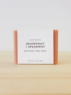 Grapefruit + Spearmint - Natural Bar Soap