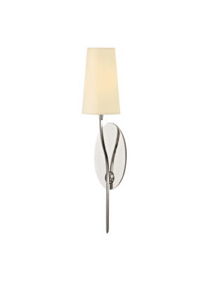 Rutland 1 Light Wall Sconce Polished Nickel