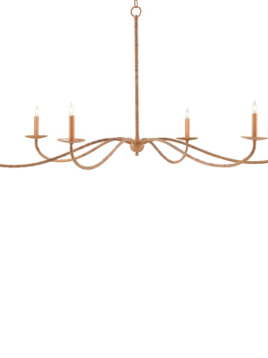 Saxon Rattan Chandelier