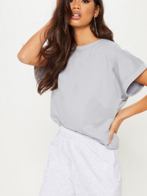 Grey Low Arm T Shirt