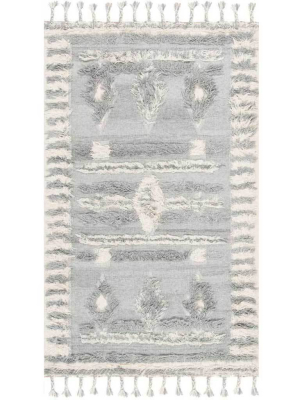 Kenya Gray/ivory Area Rug