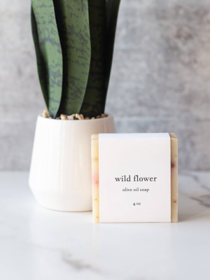 Wildflower Olive Oil Soap By Roote